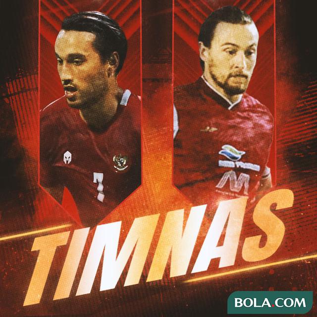 Timnas Indonesia - Ezra Walian dan Marc Klok