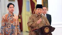 Presiden Prabowo Subianto dan Wakil Presiden Gibran Rakabuming Raka