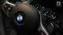 Speedometer milik The All New BMW X4 seri terbaru saat peluncuran di Jakarta,  Kamis (7/2). All New BMW X4 adalah versi xDrive30i M Sport X  mesin 4 silinder Valvetronic TwinPower Turbo Double VANOS berkapasitas 2.000cc. (Merdeka.com/Dwi Narwoko)