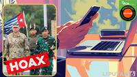 Cek Fakta: Hoaks Foto Militer Amerika dan Indonesia Kibarkan Bendera Bintang Kejora
