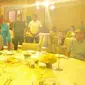 Sejumlah petinggi Golkar hadir dalam acara buka puasa bersama dan konsolidasi partai, serta silaturahmi partai Golkar seluruh Indonesia di Hotel Mulia, Nusa Dua, Bali Jumat (15/3/2024). (Foto: Liputan6.com/Kori Sofianty).