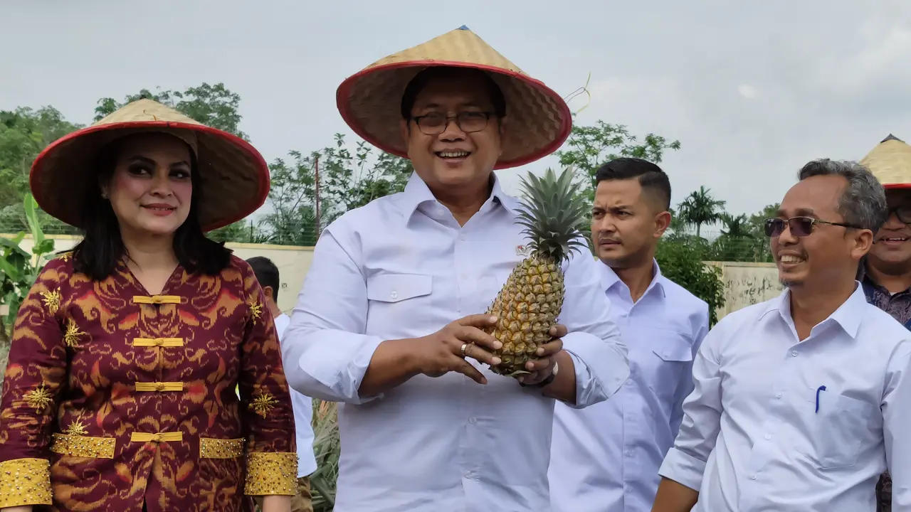 Wakil Menteri Transmigrasi (Wamentrans) Viva Yoga Mauladi di Balai Pelatihan dan Pemberdayaan Masyarakat Transmigrasi (BPPMT) Pekanbaru, Riau.