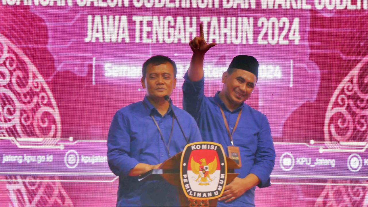 Survei Poltracking di Pilkada Jateng: Elektabilitas Ahmad Luthfi 50,1% dan Andika Perkasa 30,8%