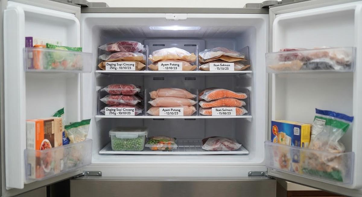 9 Cara Menyimpan Daging di Freezer agar Tidak Menempel, Mudah Diambil Sebagian