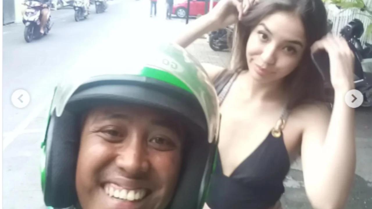 Orderan Tak Terlupakan, Abang Ojol Unggah Foto Lawas Bareng Manohara Bikin Salfok