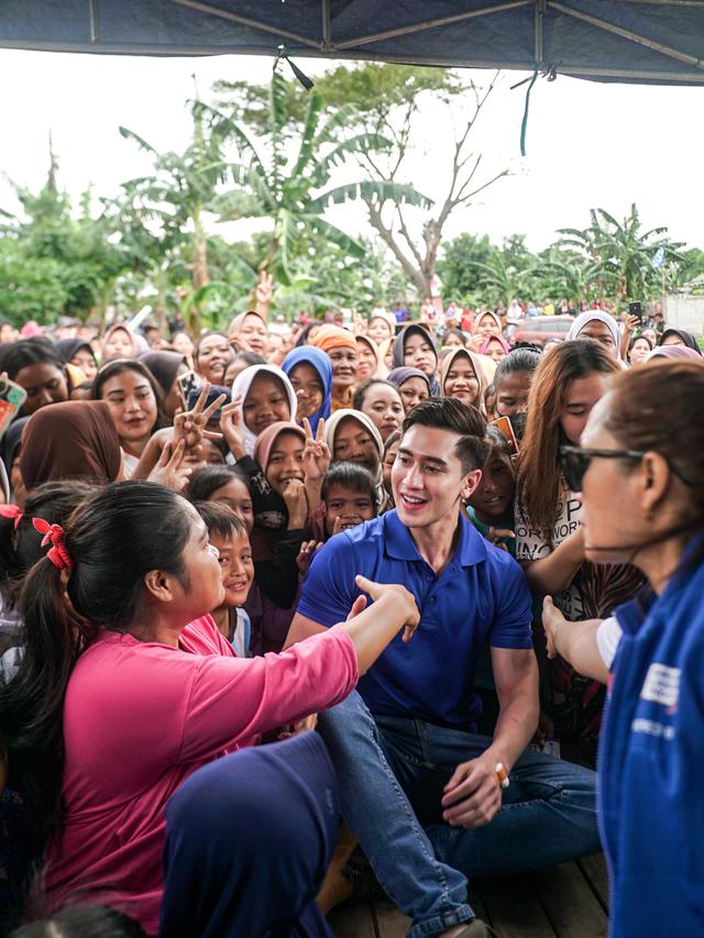Verrell Bramasta saat berkampanye beberapa waktu yang lalu.