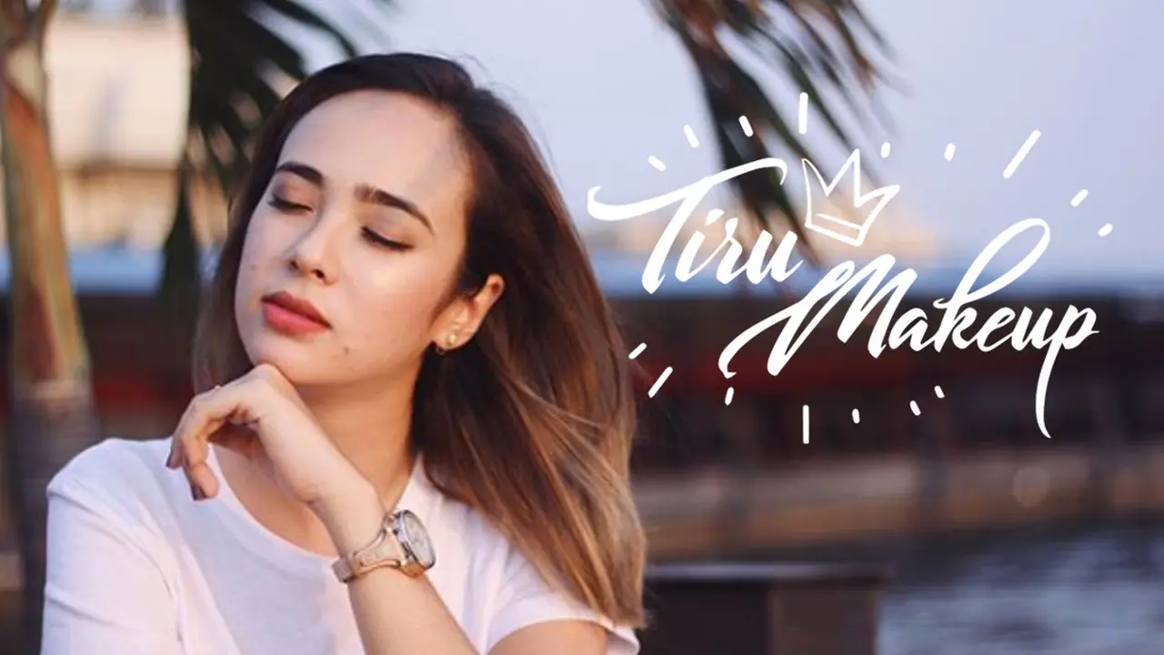 Tiru Makeup: Makeup Glowing ala Pamela Bowie Cocok Dipakai Pada Acara Buka Puasa Bersama