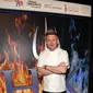 Chef Gordon Ramsay saat menghadiri acara tahunan Vegas Uncork'd by Bon Appetit Grand Tasting ke-13 oleh Las Vegas Convention and Visitors Authority di Caesars Palace pada 10 Mei 2019 di Las Vegas, Nevada. (ETHAN MILLER / GETTY IMAGES NORTH AMERICA / GETTY IMAGES VIA AFP)