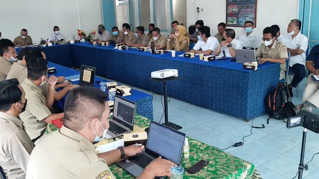 Rapat koordinasi penyelamatan Waduk Mrica dan Sungai Serayu. (Foto: Eddy Wahono untuk Liputan6.com)