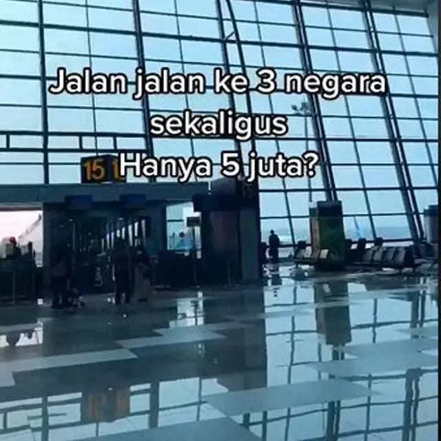 Pria Traveling ke 3 Negara Cuma Habis Rp5 Juta, Warganet Tak Percaya Harga Tiket Pesawatnya