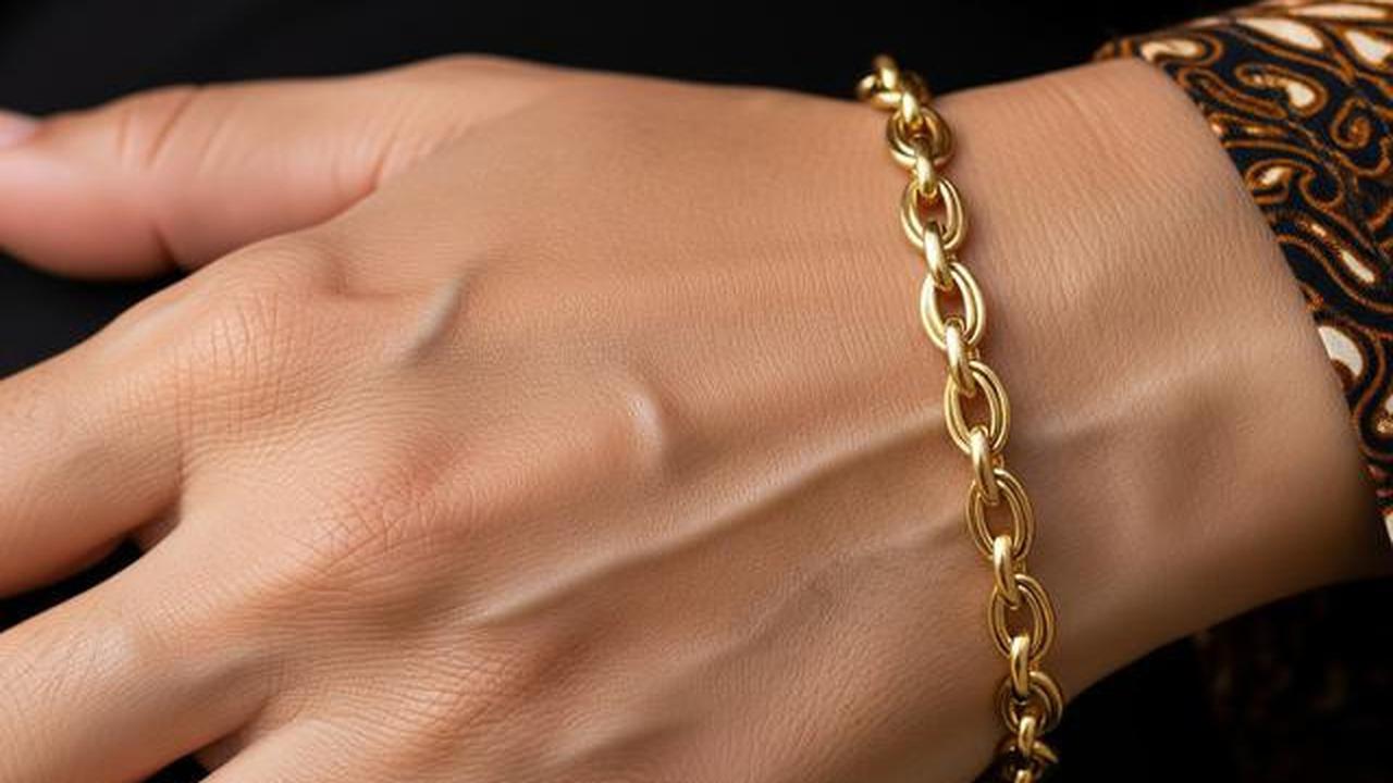 9 Model Gelang Emas Klasik untuk Ibu Rumah Tangga Usia 40 Tahun, Nyaman dan Elegan