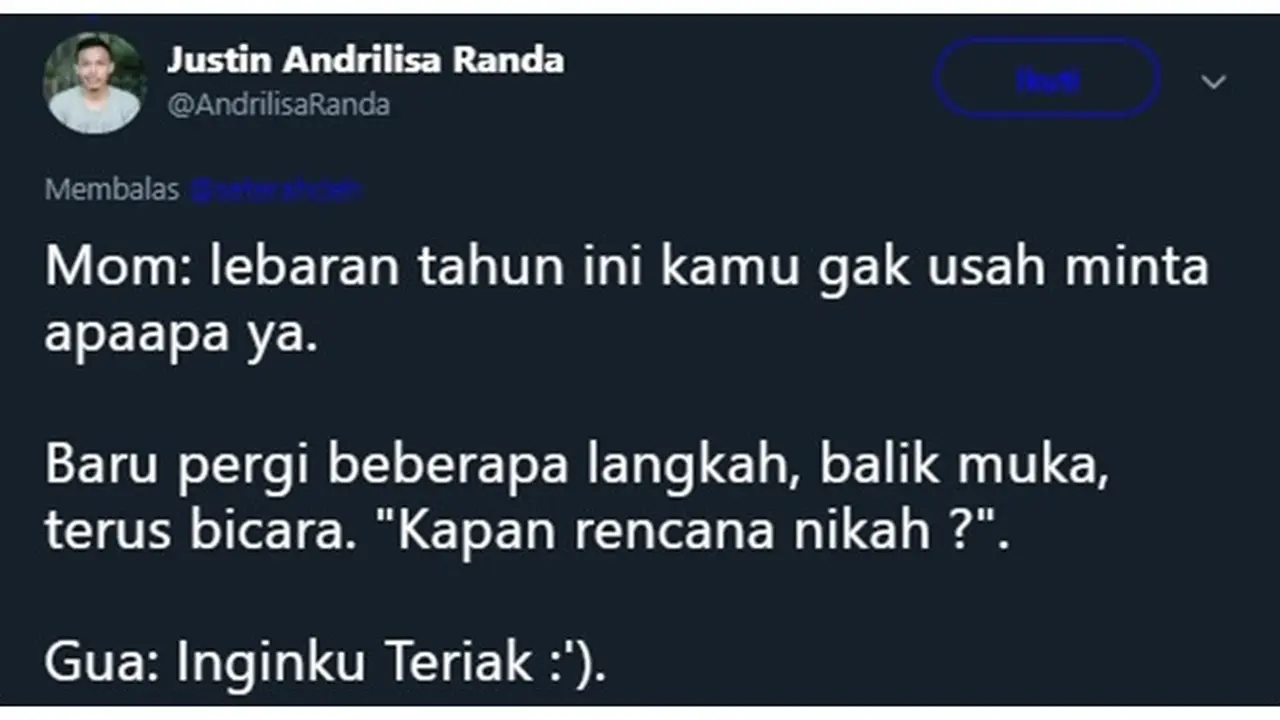 6 Curhatan Netizen Tentang Lebaran Tahun Ini Bikin Tepuk Jidat