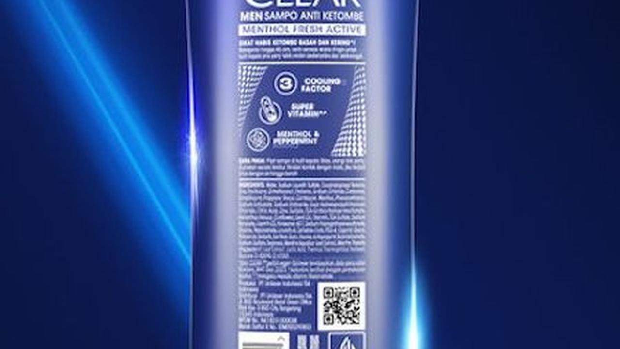 <b>Clear Men Shampoo Anti Ketombe Cool Sport Menthol&nbsp;</b>