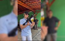 Keren! Foto-foto Verrell Bramasta yang Ternyata Jago Olahraga Menembak, Tenteng Senjata Laras Panjang