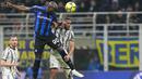 Sementara itu, Inter turun ke posisi ketiga dengan poin 50. (AP Photo/Antonio Calanni)