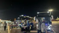 388 Jemaah Haji Kloter UPG 1 Awali Kepulangan Gelombang I ke Indonesia