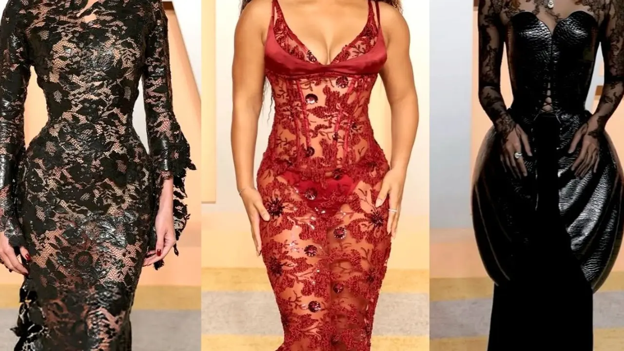 7 Adu Gaya Artis Pakai Lace Dress di Oscar 2025, Kendall Jenner hingga Lisa BLACKPINK Tampil Serba Hitam