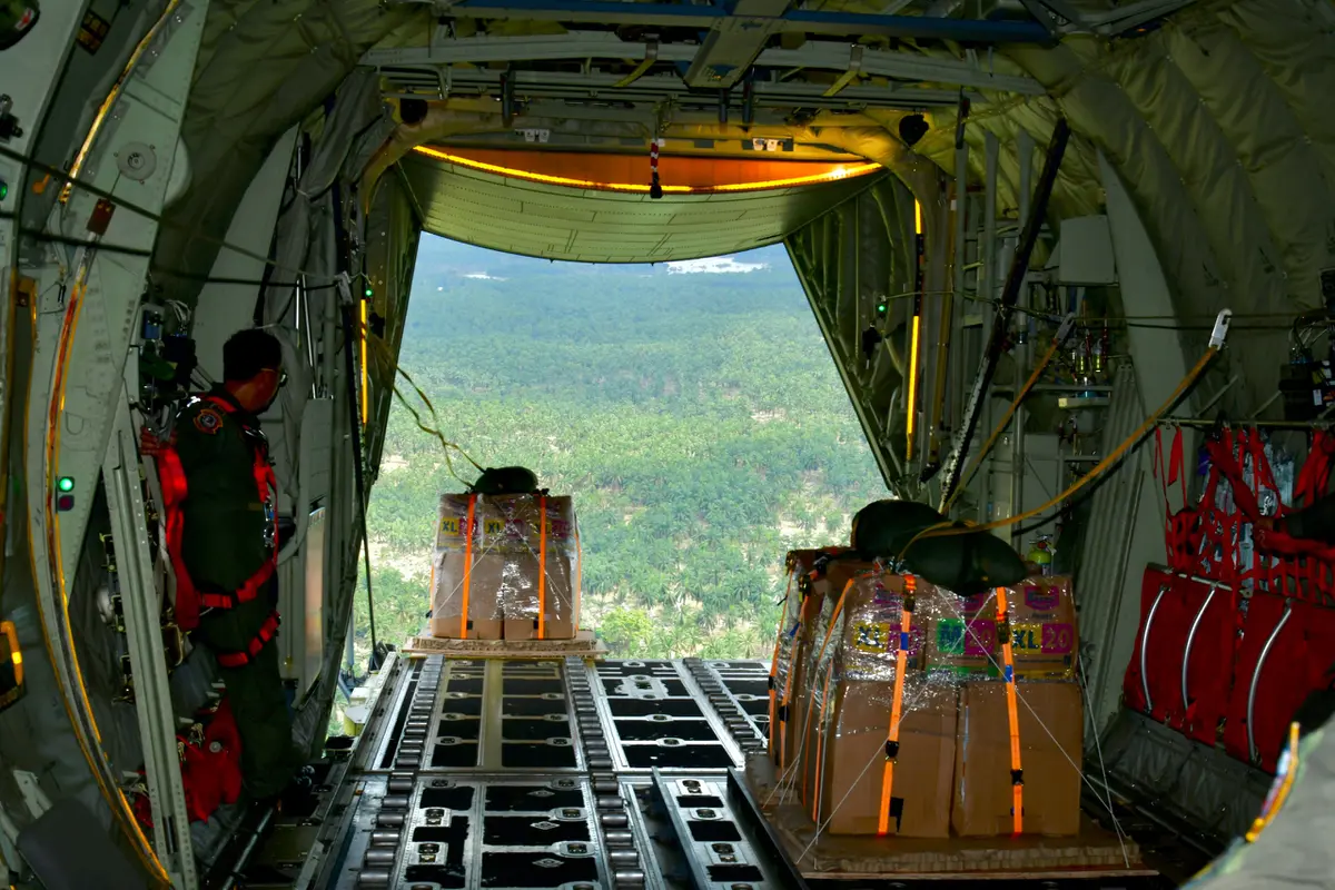 Dua Pesawat Hercules TNI Kirim Bantuan untuk Korban Banjir Aceh Tamiang