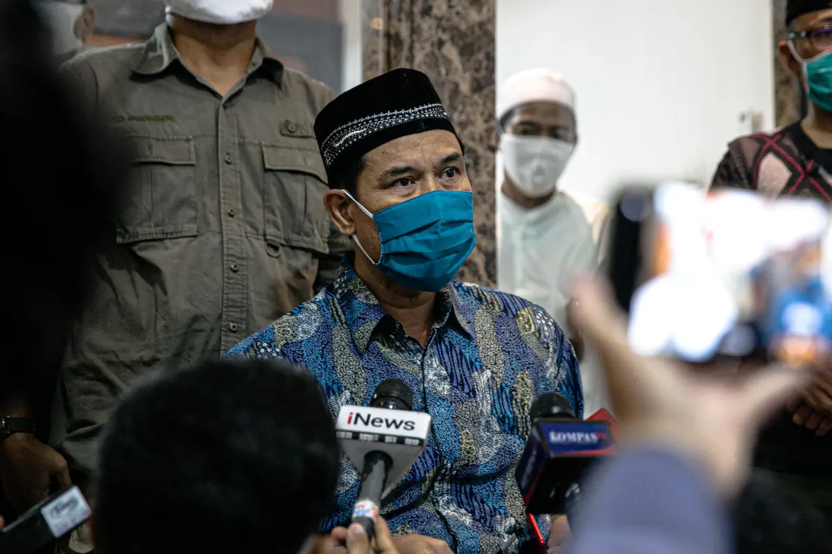 FOTO: FPI Bantah Tudingan Penyerangan Terhadap Polisi