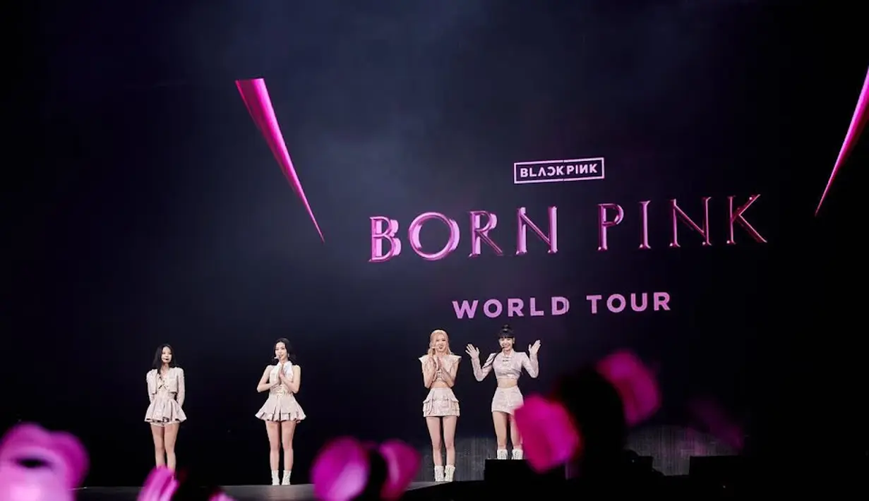 The "Born Pink World Tour" di KSPO Dome, Seoul, Korea Selatan, menandai tur dunia pertama Blackpink dalam dua tahun terakhir. [Foto: Twitter/ @@or_dayss via Koreaboo]