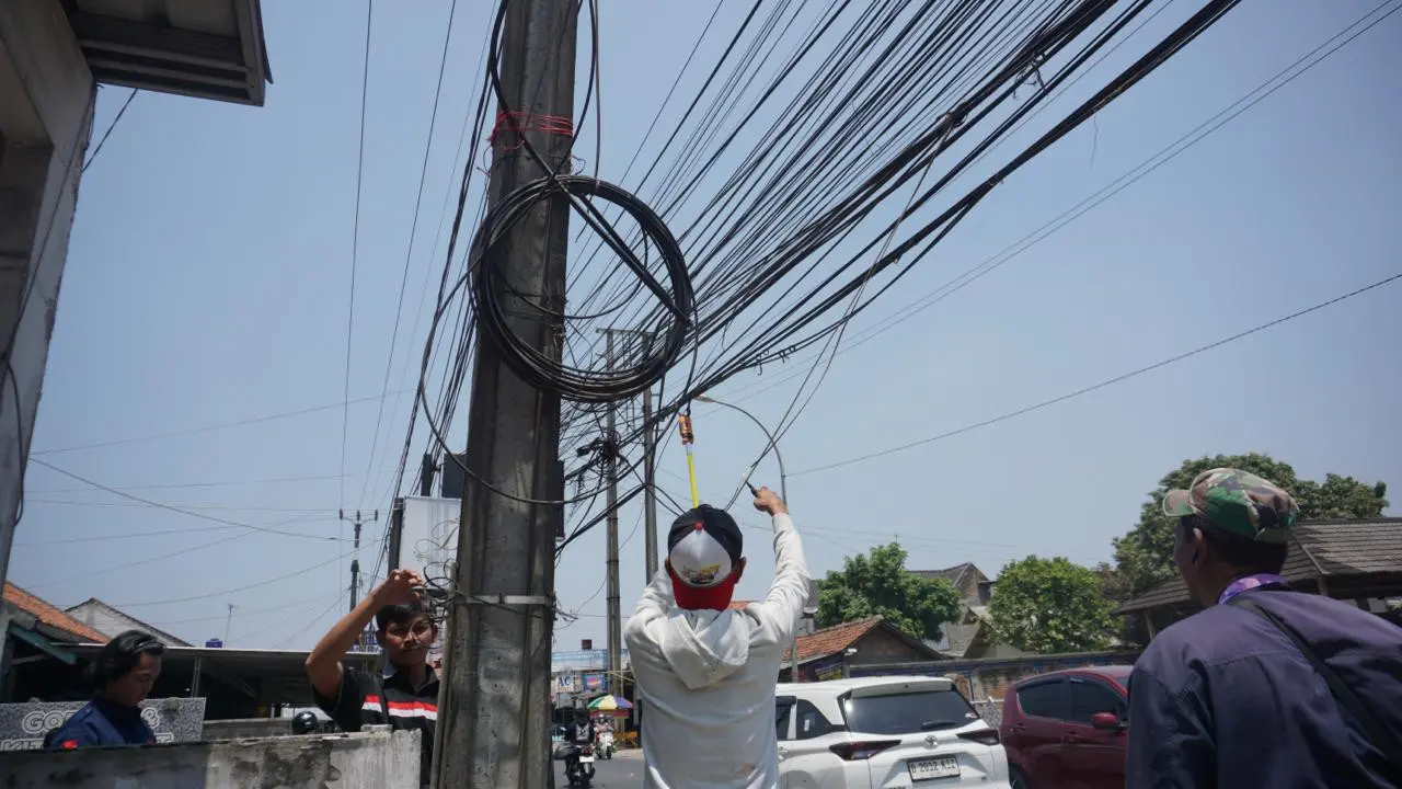 Penataan kabel optik. Credit: Jartatel