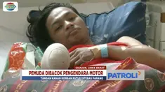 Seorang pemuda di Cianjur, Jawa Barat, tangannya hampir buntung karena dibacok geng motor saat berada di Pasar Muka.