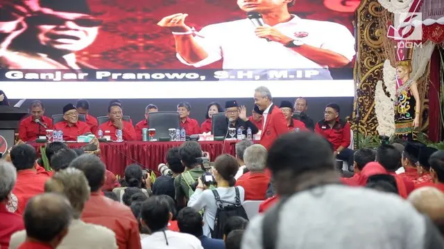 VIDEO: Resmi, Ganjar Pranowo Cagub PDIP di Pilgub Jateng