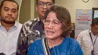 Mantan Anggota Bawaslu RI, Agustiani Tio Fridelina di Komnas HAM, Jakarta. (Foto: Istimewa).