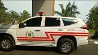 Sekretariat Dewan Perwakilan Rakyat Daerah (DPRD) Provinsi Banten beli mobil Mitsubishi Pajero Sport untuk Ambulans. (srouce: benten.antaranews.com)