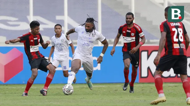 BRI Liga 1 2021: Persipura Jayapura vs Arema FC