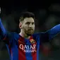 1. Lionel Messi (Barcelona) - 51 gol dalam 51 laga. (AFP/Josep Lago)