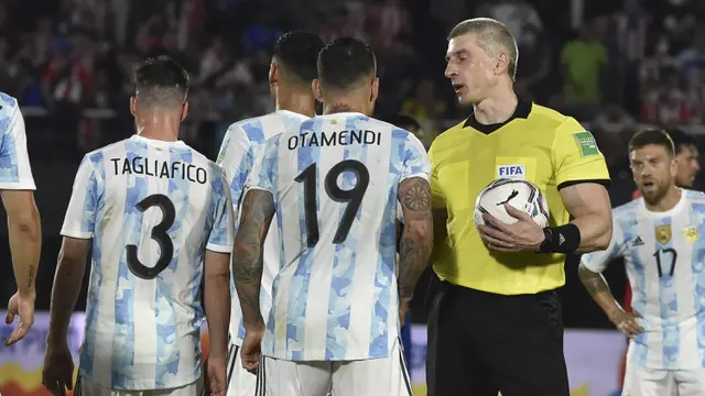 Foto: Lionel Messi dkk. Ditahan Imbang Tanpa Gol oleh Paraguay dalam Kualifikasi Piala Dunia 2022