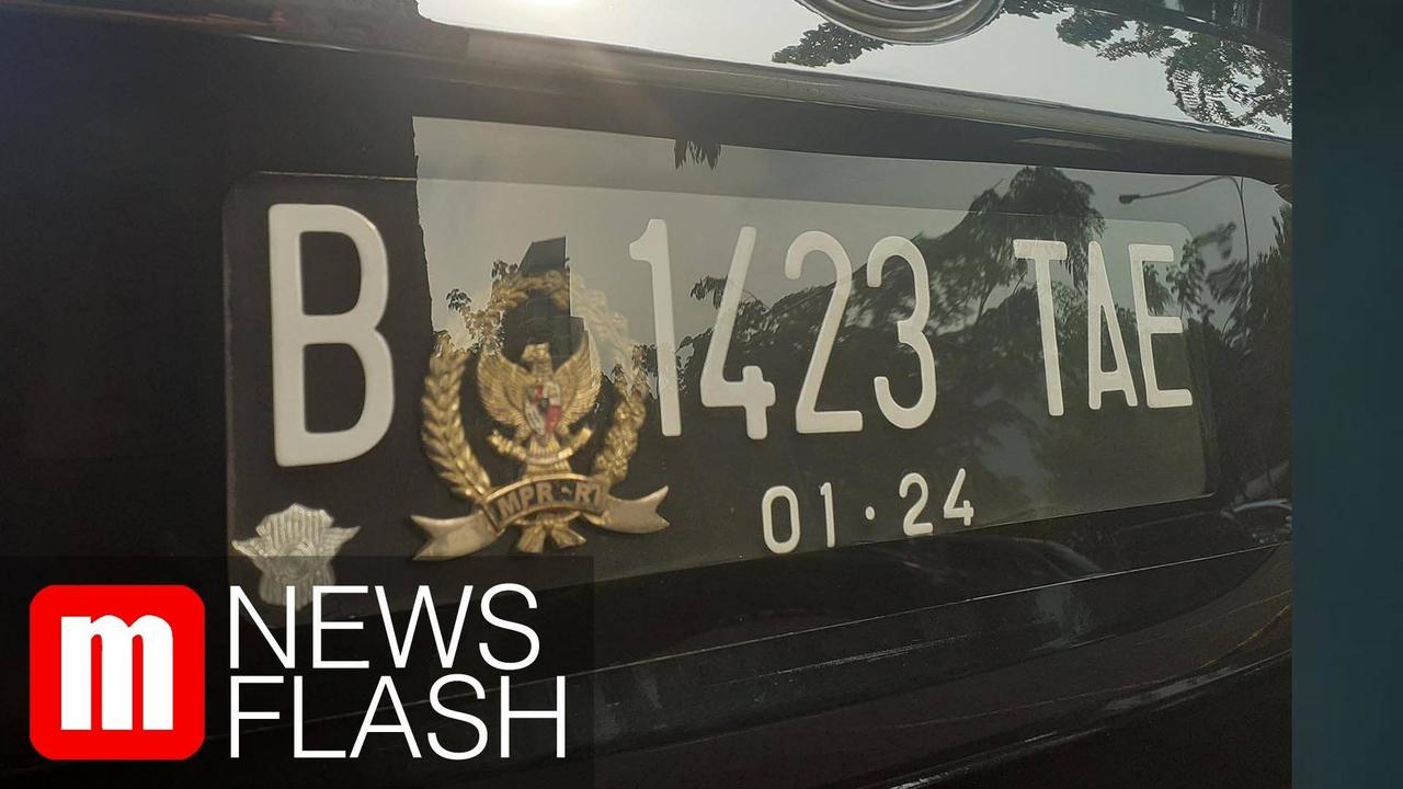VIDEO: Mobil Berlogo MPR Terjaring Razia Pajak di Parkiran Mal