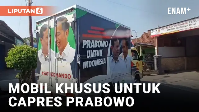 Mobil Spesial Pemenangan Untuk Prabowo