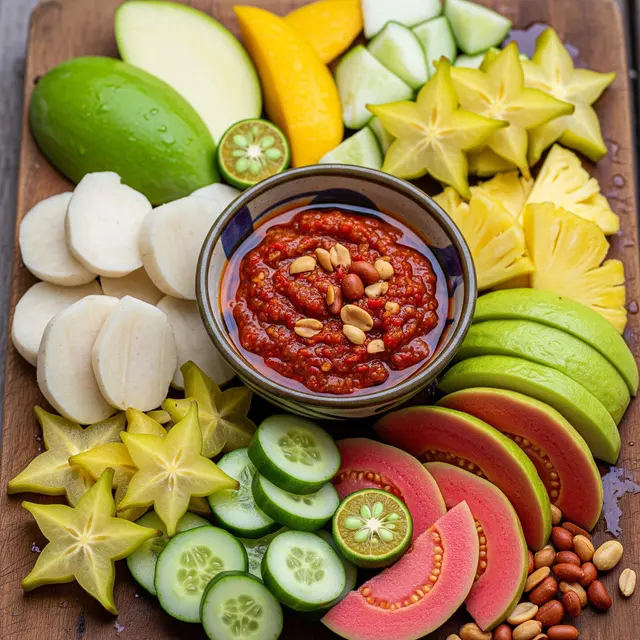 Cara Membuat Sambal Lotis Buah