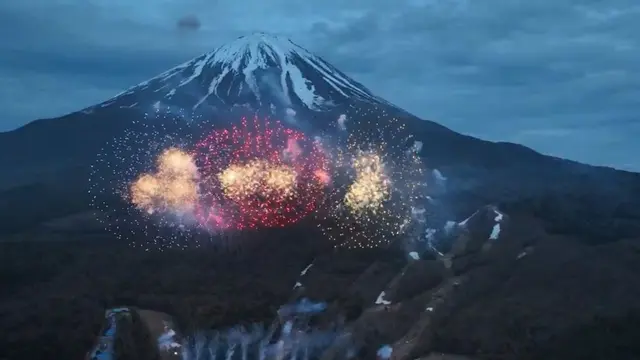 Malam Festival Musim Panas di Jepang Bakal Tampilkan Gunung Fuji Penuh Kembang Api
