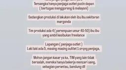 Penjelasan Pemilik Kedai Piscok Terkait Kasus Mutilasi Mantan Karyawan
