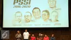 Enam kandidat melakukan debat terbuka jelang pemilihan Ketua Umum PSSI 2016-2020 di Hall SCTV Tower, Jakarta, Selasa (4/10/2016). Rencananya, pemilihan Ketua Umum PSSI akan dilaksanakan pada 17 Oktober mendatang. (Liputan6.com/Helmi Fithriansyah)