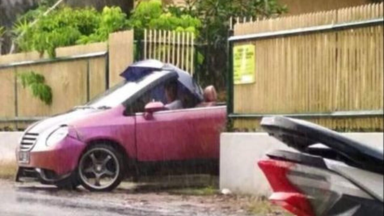 Sulit ya saat sedang musim hujan