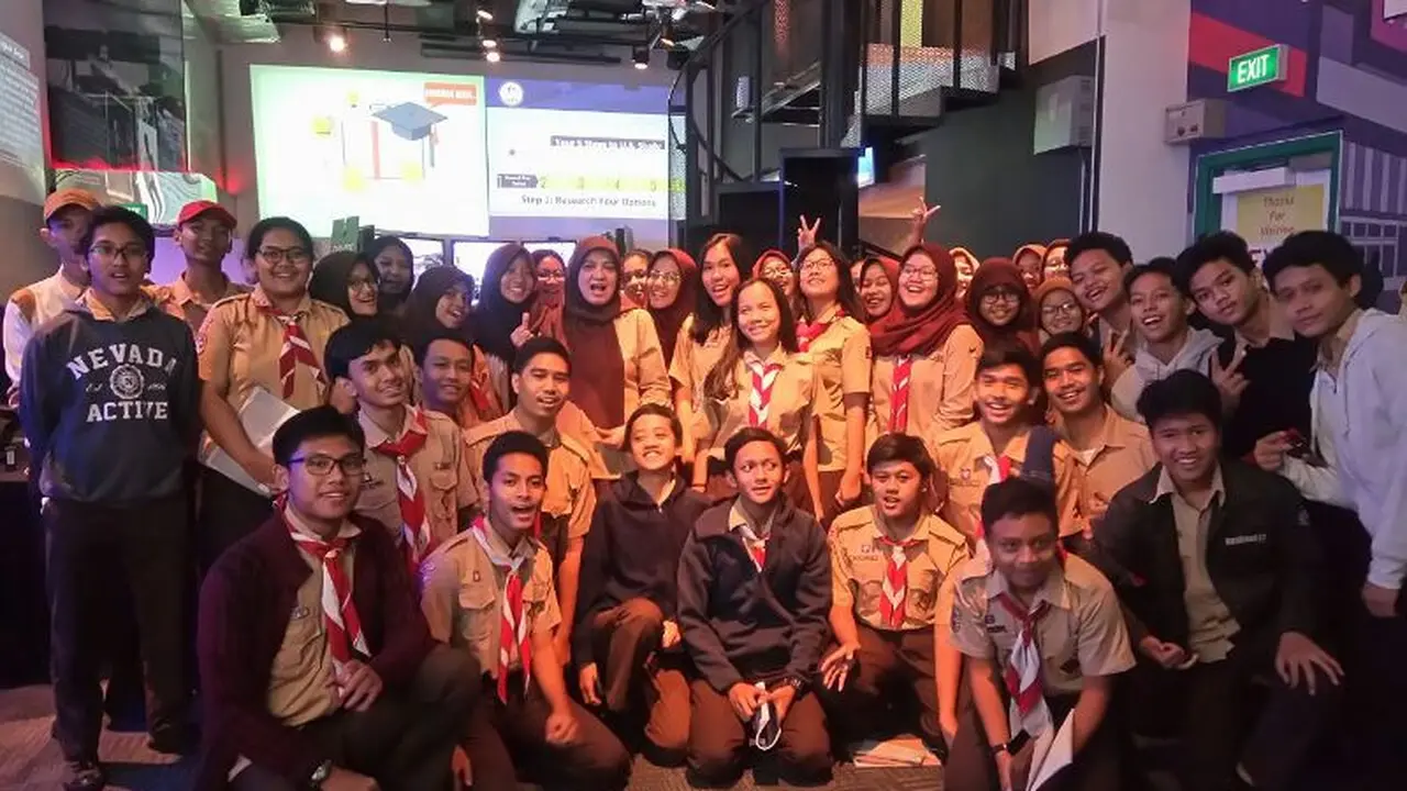 Seru, Siswa SMAN 61 Belajar Jadi Jurnalis Lingkungan di @america