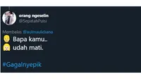 5 Cuitan #Gagalnyepik Ala Netizen Ini Bikin Senyum Kecut (sumber: twitter.com/sepatahpuisi)