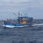 Kementerian Kelautan dan Perikanan (KKP) kembali menangkap 3 kapal ikan asing berbendera Malaysia jelang akhir tahun. Foto: KKP