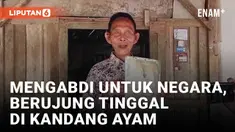 Sarno, Veteran Pejuang yang Kini Tinggal di Kandang Ayam