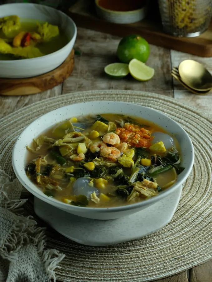 resep kapurung udang palopo