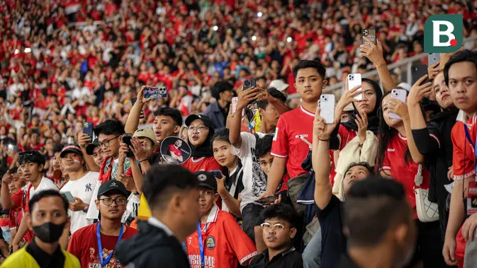 Suporter Garuda Gemparkan Kanguru di SUGBK