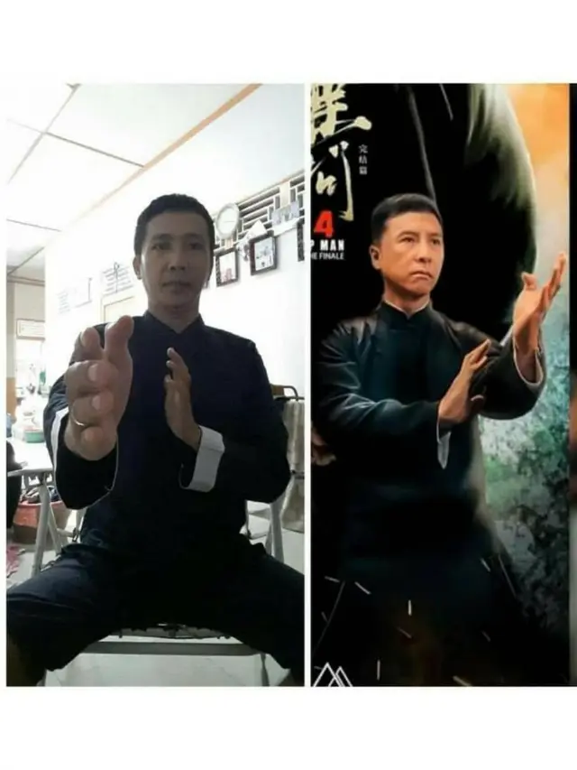 7 Potret Penjual Talas dari Singkawang Ini Mirip Donnie Yen Bintang IP Man
