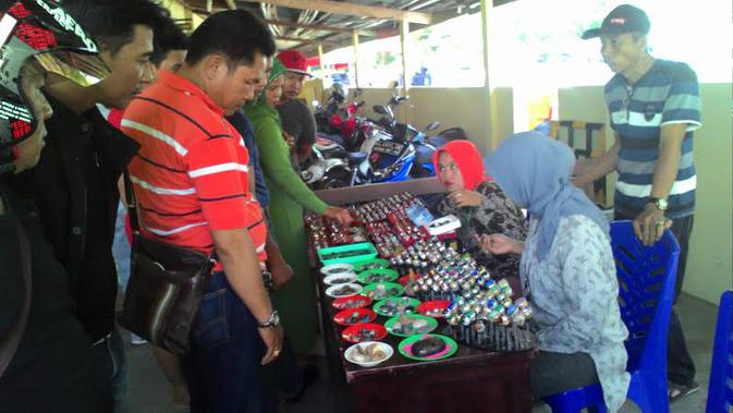 Gara gara Pameran Batu Akik  Polsek Tallo Makasar Diserbu 