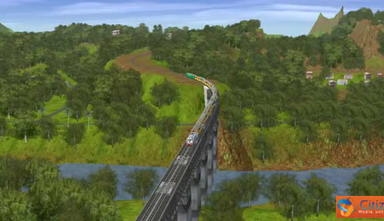 Citizen6: Video game terbaru di Indonesia, permainan simulator tentang kereta api Indonesia ini dapat dimainkan oleh seluruh masyarakat Indonesia. (Pengirim: Wahyu Edi Santoso)