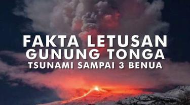 Dunia dikejutkan dengan kabar meletusnya gunung berapi Hunga Tonga-Hunga Ha'apai di kawasan Pasifik.