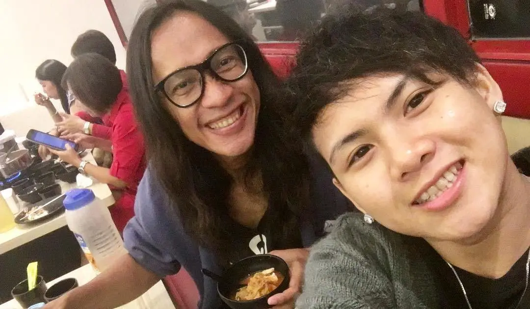 Aming dan Evelyn [foto: instagram]